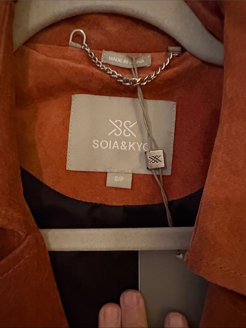 SOIA & KYO SUÈDE « CARA » Coat - Picture 3 of 10